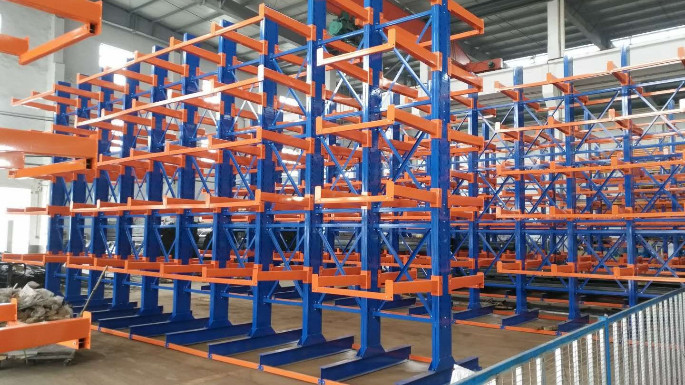 電力供應公司懸臂貨架案例