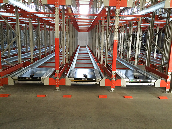 穿梭式貨架--印度項目