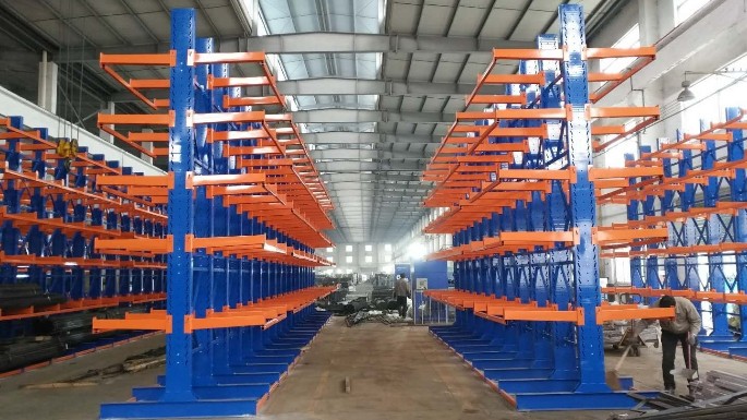 電力供應公司懸臂式貨架案例