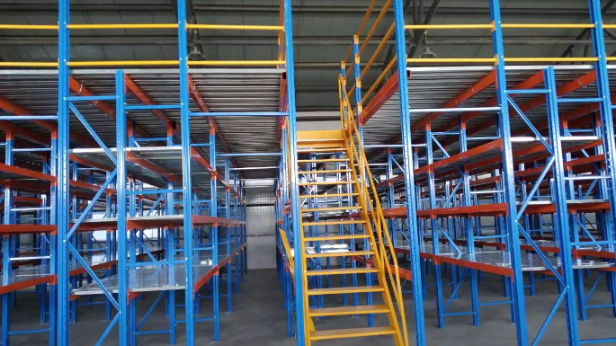 鋼平臺貨架在核工業案例