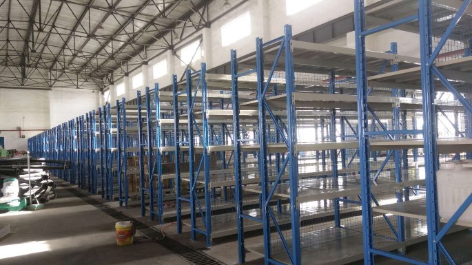 層板貨架在汽車行業案例